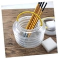 thumbnail image 5 of 5 Pack Folding Pencil Holder Bath Tub Cleaner Beach Water Pail Collapsible Bucket Paint Brush Wash Bucket, 5 of 5