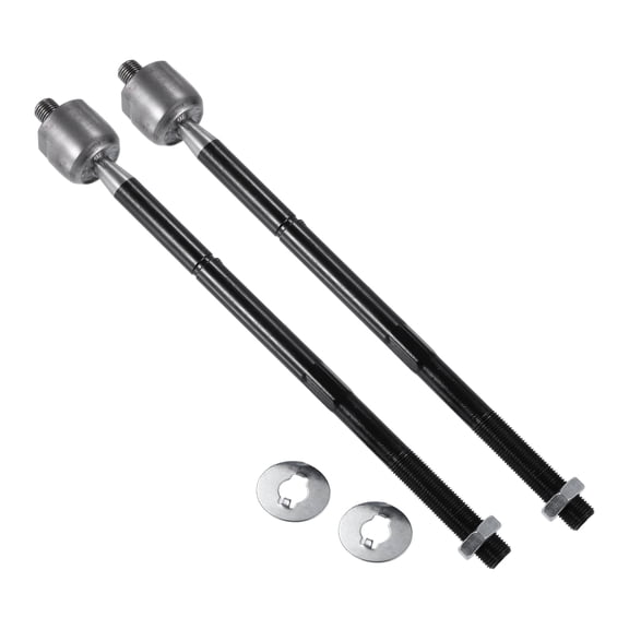 2 Pcs Front Inner Tie Rods Fit for Chrysler 300 2011 - 2014 for Dodge Challenger 2011 - 2014 Black