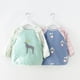 thumbnail image 2 of Bolsa de comida de bebé de algodón, funda para ropa, delantal para niños, ropa para niños, guardería, antiadherente, impermeable, primavera y verano, fina, 2 of 6
