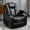 L1049-Black, variant on LITVZ Zero Gravity Recliner Indoor, Faux Leather, Ovesized Multifunctional Home Theater Seating with Storage Armrest, Ambient Lighting & Cup Holder for Adults Big and Tall Man