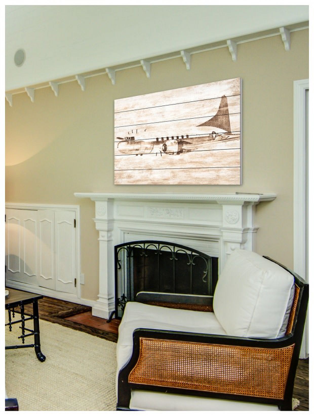 Marmont Hill Inc Marmont Hill - In Flight 2 Painting Print on White Wood