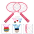 thumbnail image 4 of 1 Set Badminton Racket Set Indoor Badminton Rackets Set Outdoor Badminton Game Set for Sports, 4 of 8