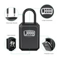 thumbnail image 4 of Key Safe Box Outdoor, 4-Digit Combination Waterproof Security Key Storage Lock Box Large Capacity Outdoor Key Safe Box ,Built to Last, 4 of 7