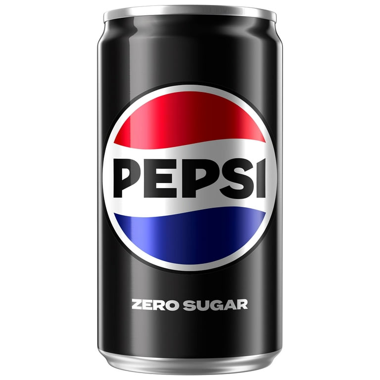 Pepsi Zero Sugar Cola Soda Pop, 7.5 fl oz, 6 Pack Cans, Allergens Free,  Soft Drink