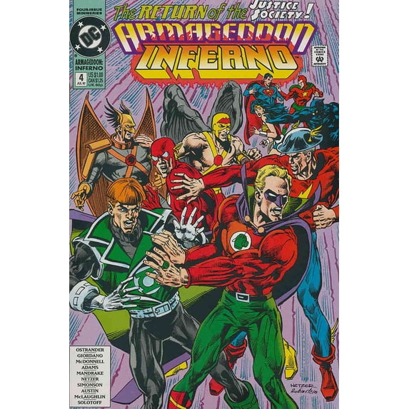 Armageddon: Inferno #4 VF ; DC Comic Book