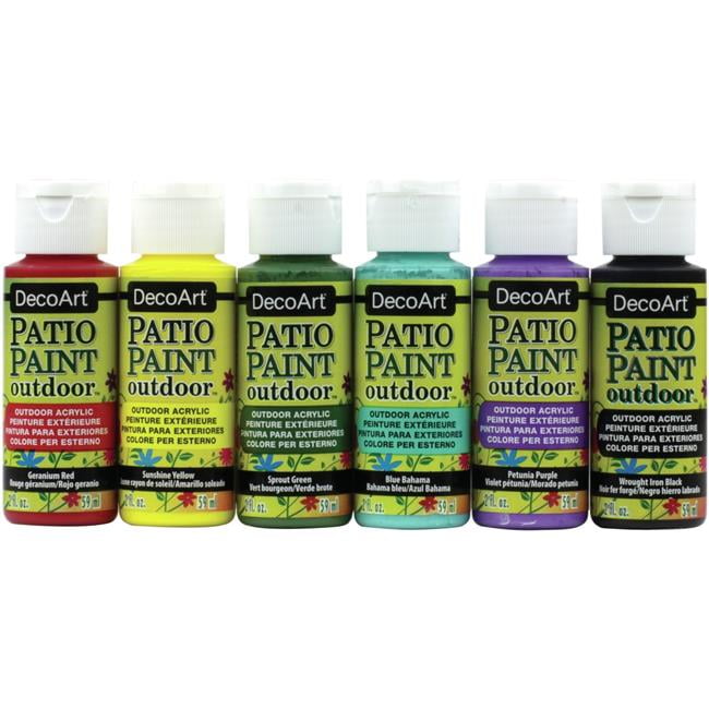 Decoart Patio Paint Color Chart