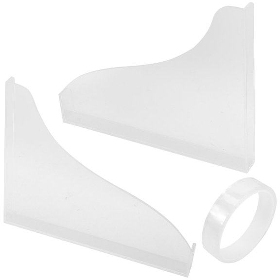 2 Pcs Splash Shower Guard High Stickiness Bathtub Splashing Man
