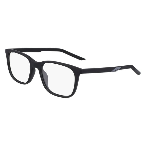 Nike 7255 001 Eyeglasses Women's Matte Black Full Rim Rectangle Shape 53mm