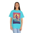 thumbnail image 4 of Jesus Surfing Coming for Us Unisex Garment-Dyed T-shirt, 4 of 4