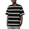 thumbnail image 4 of Sngxgn Men's Shirts Short Sleeve Casual Basic Summer Solid T Shirts(Black,L), 4 of 4