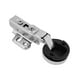 thumbnail image 2 of Paquete de 2 bisagras para puertas de vidrio para alacenas de cocina y vitrinas para vinos, solución de hardware de primera calidad (#02), 2 of 8