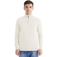 thumbnail image 3 of LANPULUX 100 Merino Wool, Wool Quarter Zipper Sweater, Long-Sleeved Men Sweater, the Most Suitable Gift for the Family, Male Pullover, 3 of 5