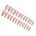 thumbnail image 1 of ruzhgo Length Coffin Fake Nail Scratch Resistant Press-on Fingernails Removable Trimble Nail Tip Adjustable Manicure Stickers Girls Type 1 Type 21, 1 of 6