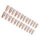 thumbnail image 1 of Vogacara Uñas postizas de ataúd de longitud, resistentes a los arañazos, uñas a presión, punta de uñas removible, pegatinas de manicura ajustables Arte de uñas tipo 21 Vogacara CE012296-21B, 1 of 6