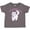 Charcoal, variant on I'm Purrdy Cute White Kitty Cat Boys or Girls Toddler T-Shirt