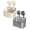 Cream and Black_2 Pcs, variant on 1 Pc Shower Caddy Suction Cup Heavy Duty Bathroom Organizer Removable Shelves for Inside Shower, Shampoo, Waterproof Suction Plastic Storage for Bathroom Accessories Holder, 3.14"x4.13"x3.3", Black