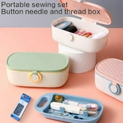 Space Efficient Sewing Tool Organizers 20 Compartment Box