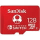 thumbnail image 1 of Tarjeta microSDXC UHS-I de 128 GB de SanDisk para Nintendo Switch - SDSQXBO-128G-AWCZA Pamolo Rápido, 1 of 5