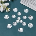 thumbnail image 5 of 45Pcs Flat Back Round Acrylic Rhinestones 3 Sizes (30mm 25mm 20mm) with Container Clear Self-Adhesive Crystal Circle Gems Sparkling Plastic Stickers for Jewels Crafts, 5 of 9