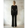 thumbnail image 6 of Flared Sequin Pants, 6 of 6