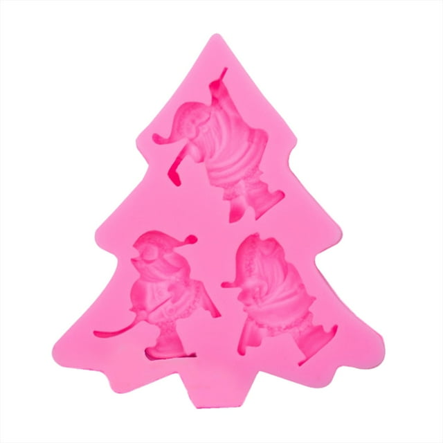 Halloween Kitchen Decor Christmas Series Christmas Tree Snowflake Decoration Christmas Silicone Tools And Other Modeling Cake Silicone Decoration Tools DIY Party Supplies Valentines Fondant Molds,Tu