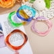 thumbnail image 3 of 4 Piezas Brazaletes Pulseras de Acrílico Brazaletes de Mujer Pulseras Pulseras Anchas Joyería de Acrílico para Niñas, 3 of 5