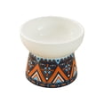 thumbnail image 3 of Ceramic Raised Cat Food Bowls Small Animals with Stand Pet Supplies Elevated C, 3 of 10