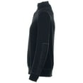 thumbnail image 2 of Calvin Klein Jeans Black Half Zip Sweater , Size Small, 2 of 4