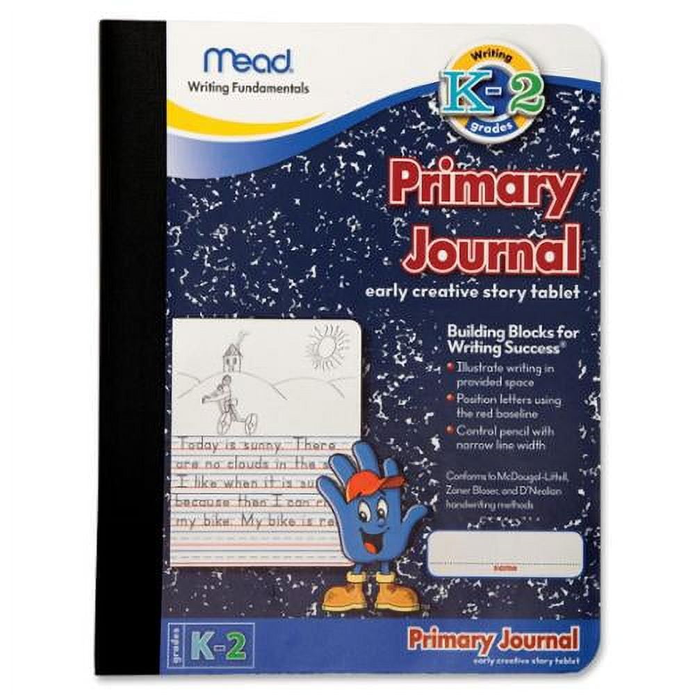 5 Pack Of Mead MEA09956 Primary Journal K-2nd Grade