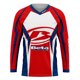 thumbnail image 3 of Camisetas de descenso para hombre, camisetas de ciclismo de montaña Beta Racing, camisetas de MTB, camisetas de moto DH todoterreno, ropa deportiva para motocross, camisetas de ciclismo todoterreno, 3 of 5
