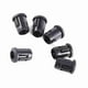 thumbnail image 2 of 50 Uds. Soporte de Clip de soporte de diodo de casquillo de lámpara LED de nailon negro-5mm, 2 of 10
