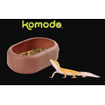 thumbnail image 6 of Komodo Smart Mealworm Reptile Feeding Dish for Reptile Tank, Aquarium Decor, Brown Thermoplastic, 6 of 7