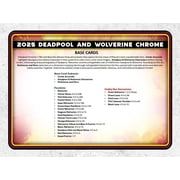 2025 Topps Chrome Deadpool Hobby Box