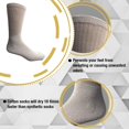 thumbnail image 6 of SOCKS'NBULK Big And Tall Mens Sport Crew Socks Wholesale Bulk (King Size) Socks, by SOCKS'NBULK, 6 of 7