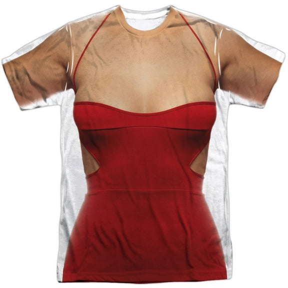 Bsg (New) - Red Dress (Front/Back Print) - Short Sleeve Shirt - Medium