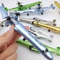 thumbnail image 4 of Clearance Sale! 1PC Helicopter Novelty Pen, Aircraft Shaped Ballpoint with Spinning Propeller, Plastic, for Office & Home, (15cm, B), 4 of 4