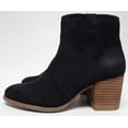 thumbnail image 4 of Carlos by Carlos Santana Rowan Size US 7.5 M EU 37.5 Women's Ankle Boots Black, 4 of 9