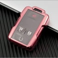 thumbnail image 2 of BTOER for TPU Remote Key Fob Case Shell Cover For Chevy for Silverado 2014 2015 2016 2017 2018 Pink, 2 of 8