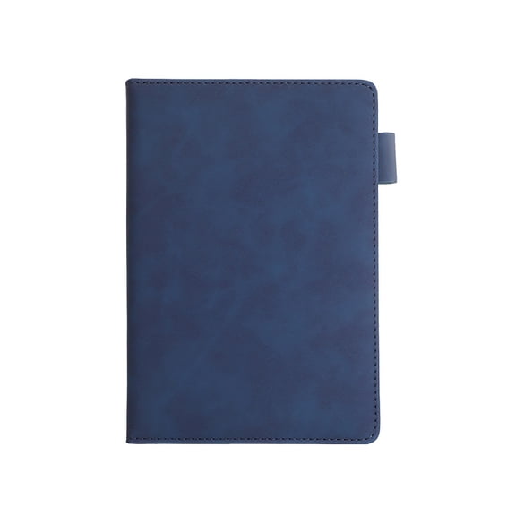 Clearance Under $10 | PU Leather Cover Lined Journal Notebook With Pen Loop, Thick Ink Resistant Portable Memo Pad For Business Daily Recording