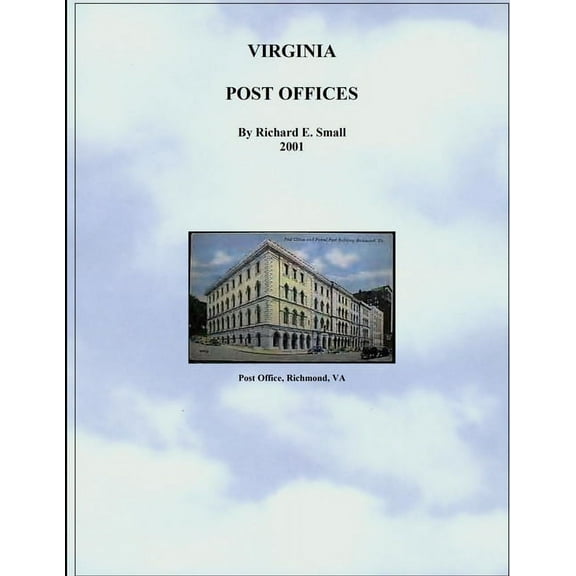 Post Offices of Virginia to 2001 (Paperback)