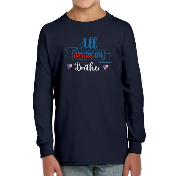 All American Brother Long Sleeve Toddler -Image by Shutterstock, 5 Toddler
