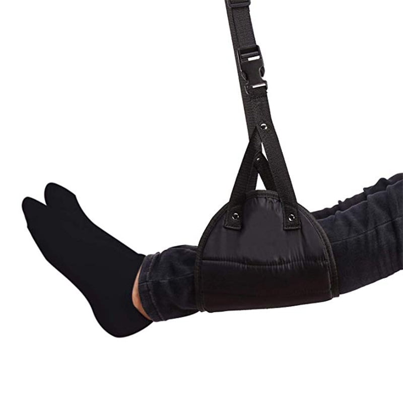 Repose Pied Bureau Repose-pieds Avion Qiwenr - Hamac Portable Pour Voyage | Anti Fatigue Jambes