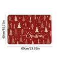 thumbnail image 3 of Christmas Floor Mats Home Entrance Door Mats Christmas Decoration Floor Mats Dirt-counteractive And Wear-counteractive Liable-care Bedroom Floor Mats, 3 of 6