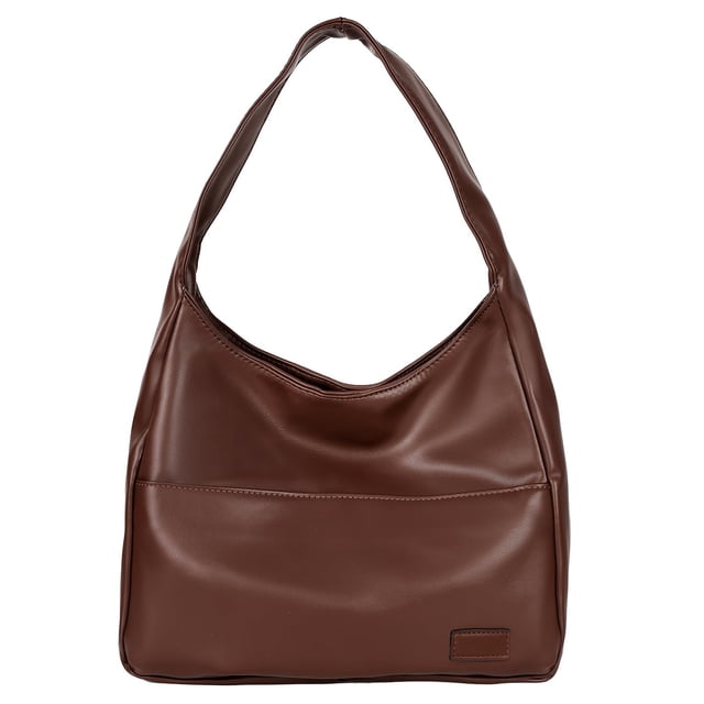 Bolso de mano Pocadri de cuero vegano para mujer, tamaño grande, casual