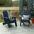 thumbnail image 2 of Highwood 2-pc Modern Adirondack Set - Outdoor, Eco-friendly, Synthetic Wood, 2 of 4