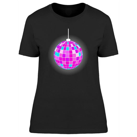 Shiny Discoball T-Shirt Women -Image by Shutterstock, Female XX-Large