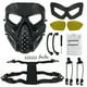 thumbnail image 2 of Máscaras de juego al aire libre Máscara de paintball de cara completa con protección ocular transparente YUNYI BRAND  Deportes, 2 of 8