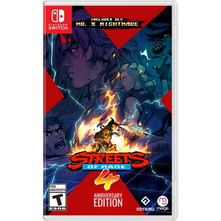 Merge Games Streets of Rage 4 - Anniversary Edition, CD, Video Games - Nintendo Switch