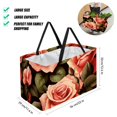 thumbnail image 2 of Rose Large Capacity Reusable Oxford Cloth Laundry Organizer: Foldable Laundry Basket, Bag, and Picnic Basket, 2 of 7