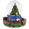 thumbnail image 6 of Northlight Rotating Train And Christmas Tree Musical Animated Snow Globe - 6.25", 6 of 6